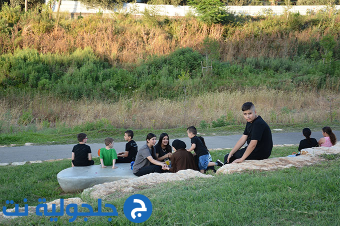 فعاليات باحضان الطبيعة في وادي قانا في جلجولية